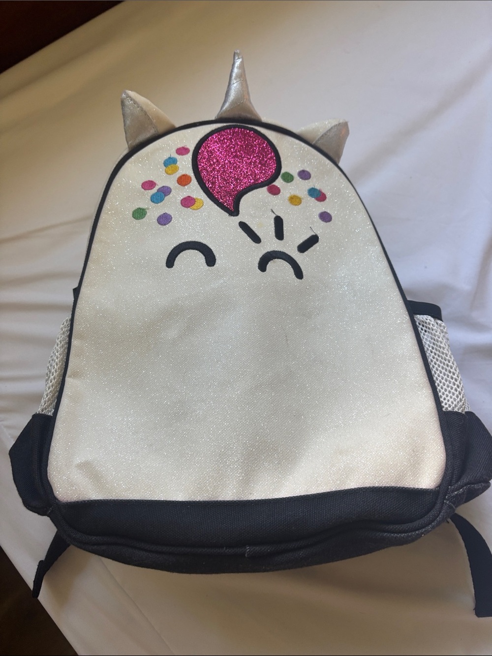 Kids Sparkle Unicorn Backpack - Pink Accent